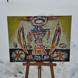 Le Matamore Painting By Bernard Morisset